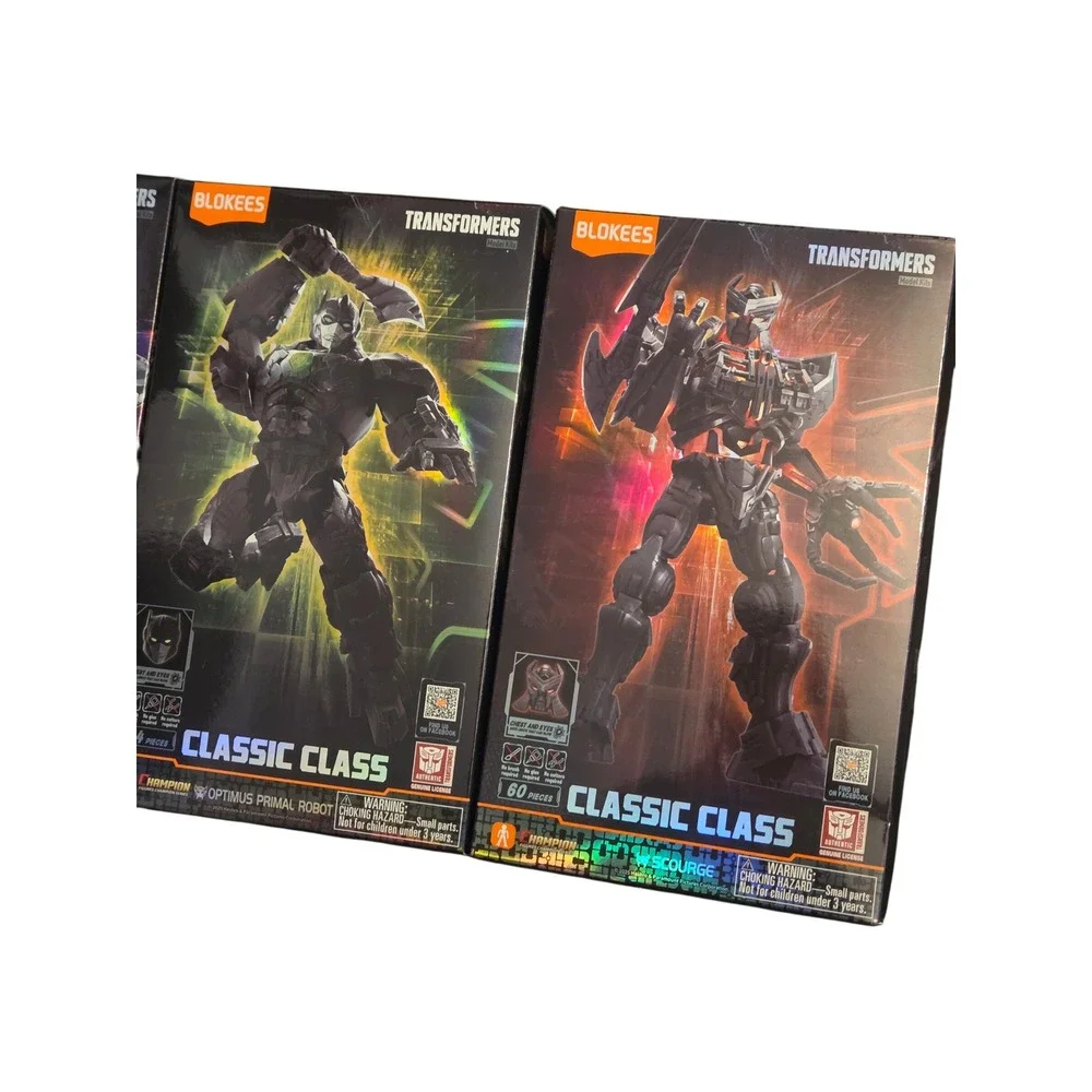 Blokees Transformers Megatron Optimus Primal Scourge Model‎ Kits Lot of 3 - NEW